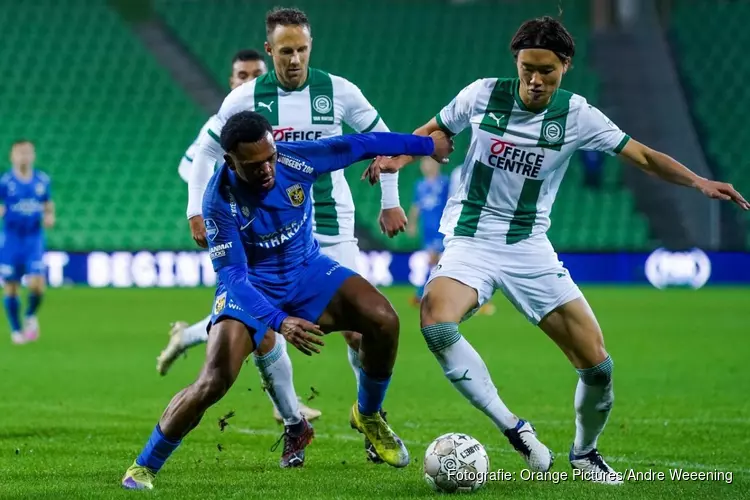 FC Groningen en Vitesse delen de punten