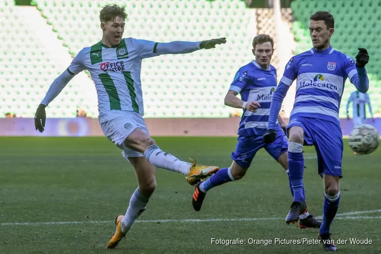 FC Groningen nipt langs PEC Zwolle