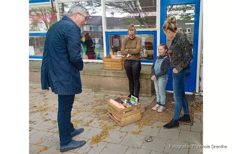 Kinderen van 75 Drentse kinderopvanglocaties maken gezonde lunch met streekproducten