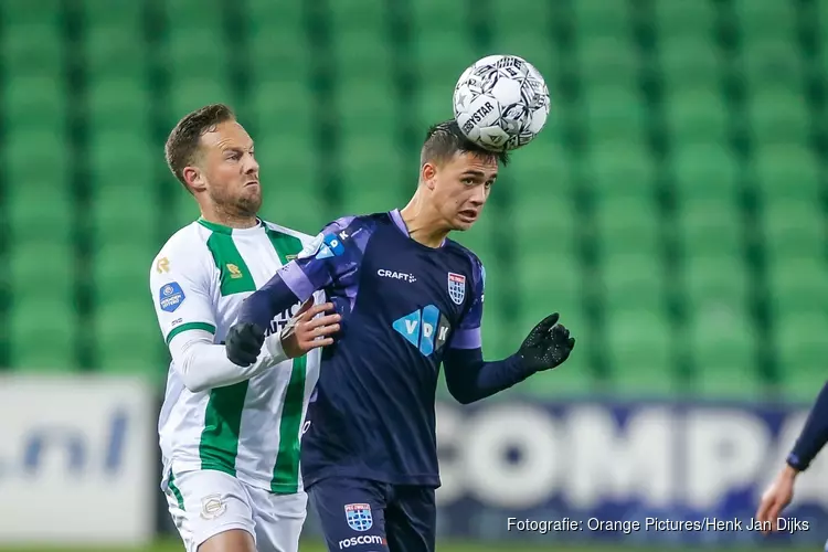 FC Groningen en PEC Zwolle delen de punten