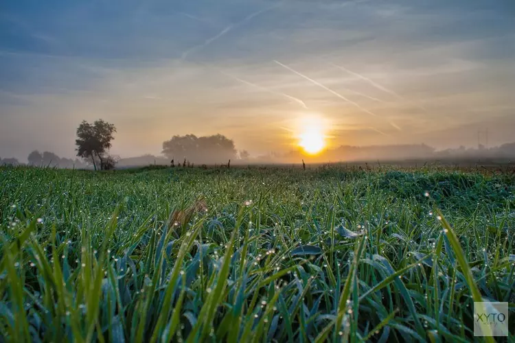 Mei begint droog en fris, later in de week warmer