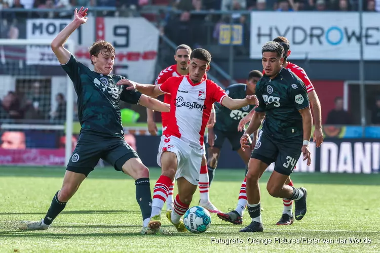 FC Emmen en FC Groningen komen niet tot scoren