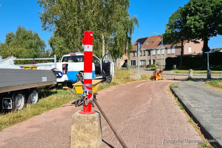 Veiliger fietsen in Marsdijk door verwijderen fietspaaltjes