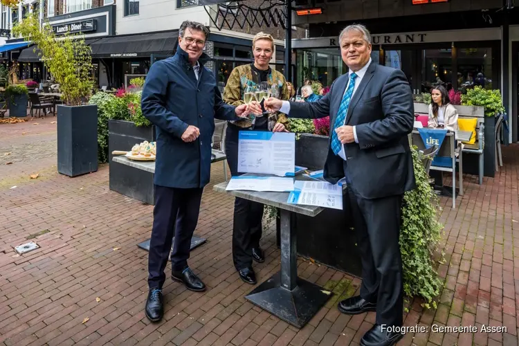 Samenwerking tussen gemeente en horeca: nieuwe regels voor terrassen in Assen