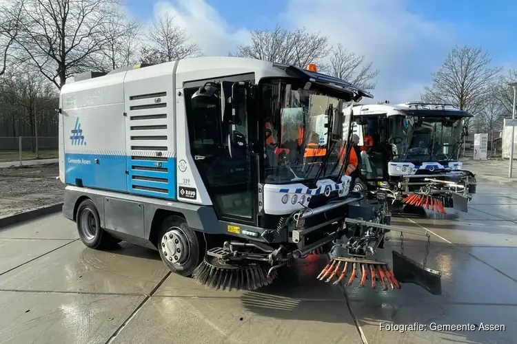 Assen veegt stad volledig elektrisch